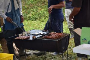 バーベキュー…見ているだけでお腹が空いてきます