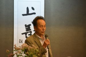 水尾自治会長の松尾さん