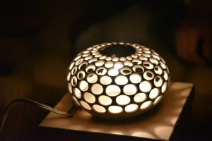 nest 仲上雅子さんの作品で光の演出