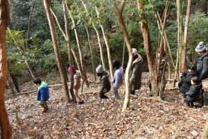 今回は片道10分ほどの散策でした。
